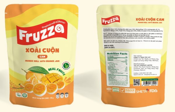 mango roll with orange 50g