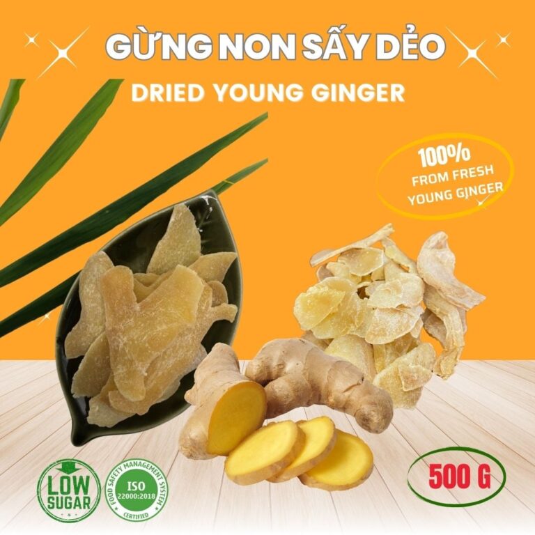 dried young ginger 500g
